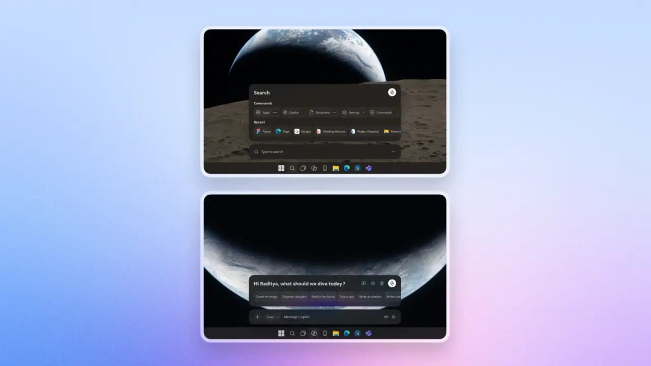 विंडोज 11 ची पुनर्कल्पना करतानाचे फोटो