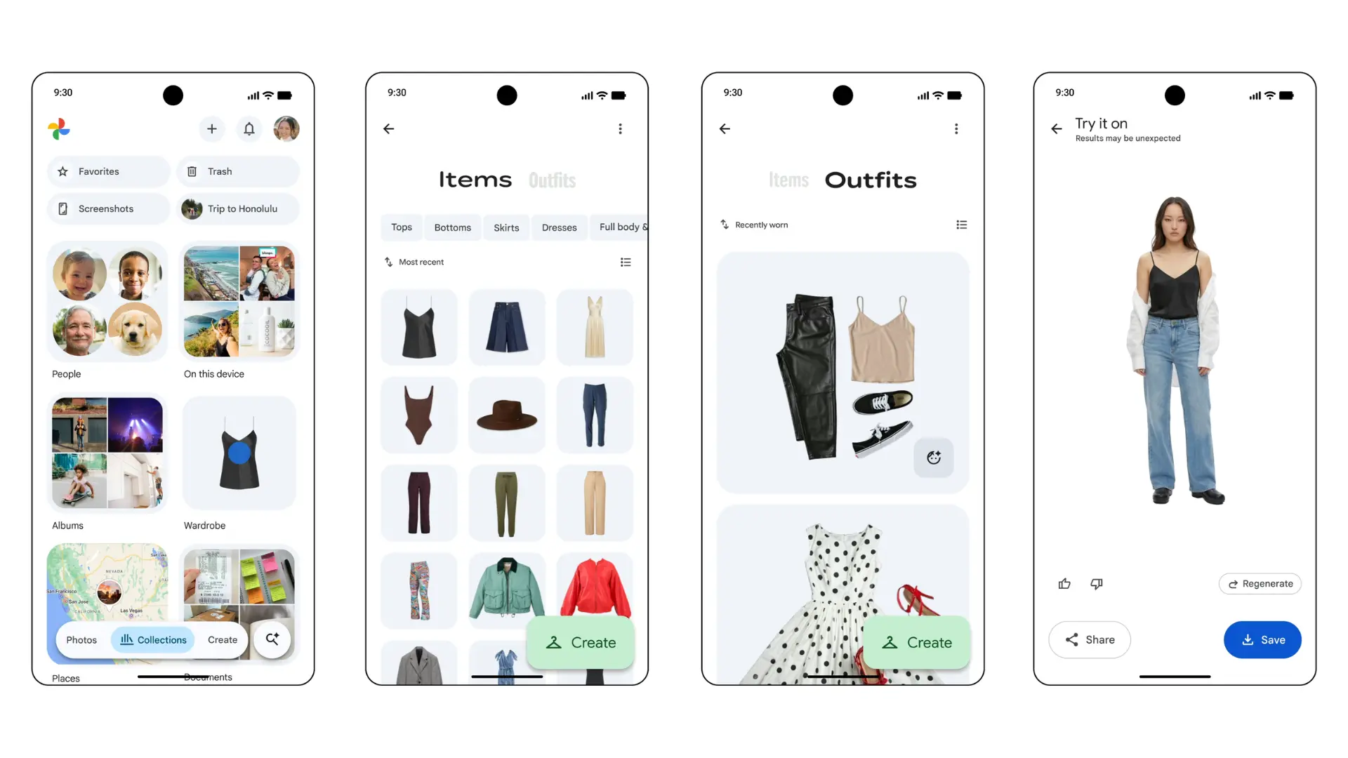 AI-powered Wardrobe in Google Photos