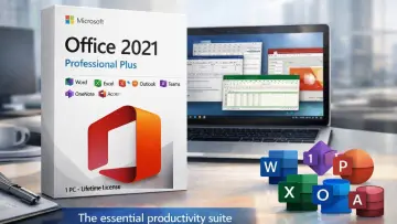 office 2021 created with copilot