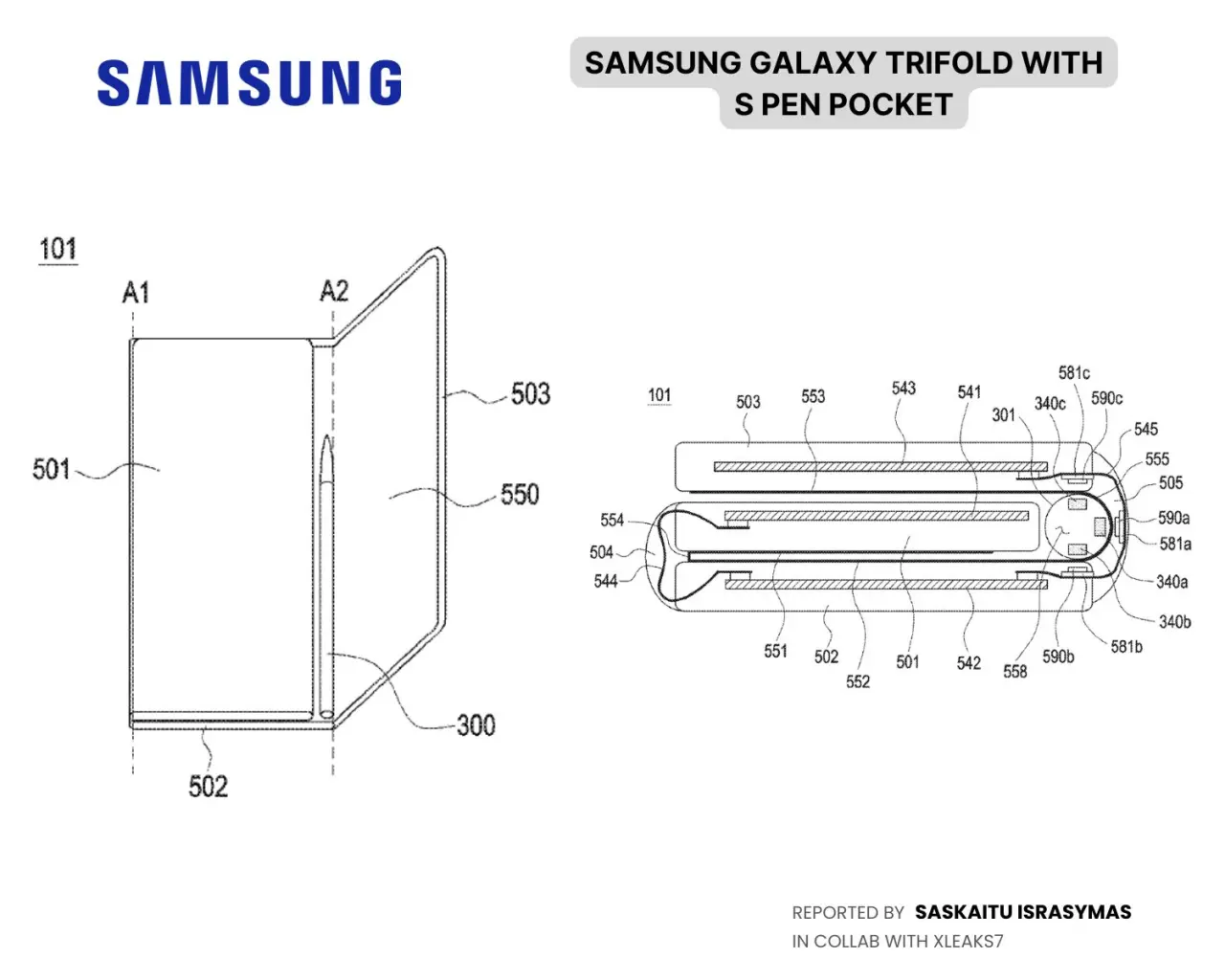 Galaxy Z Trifold 2 S पेन सपोर्ट