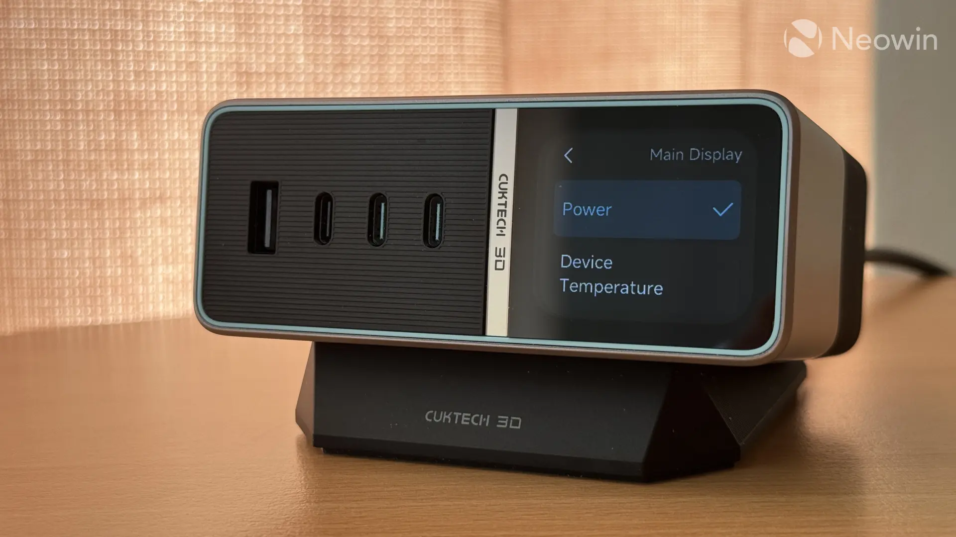 The Cuktech 30 Ultra charger