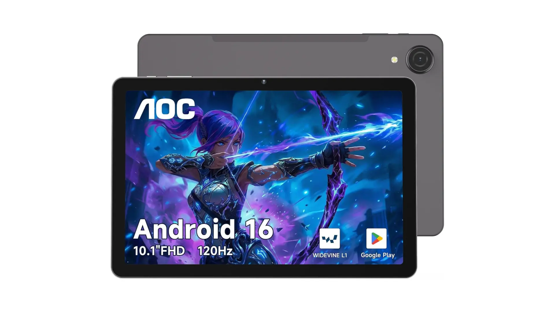 Get a 10.1-inch Android 16 tablet with a 120Hz display for an