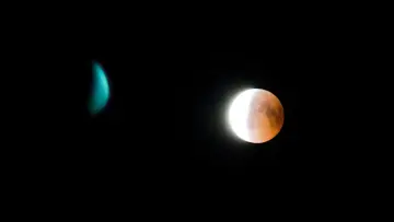 a planet in outer space