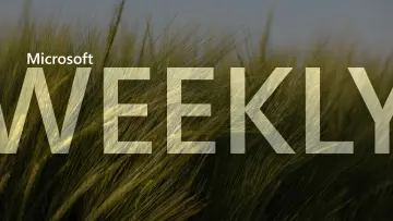 A Microsoft Weekly promo