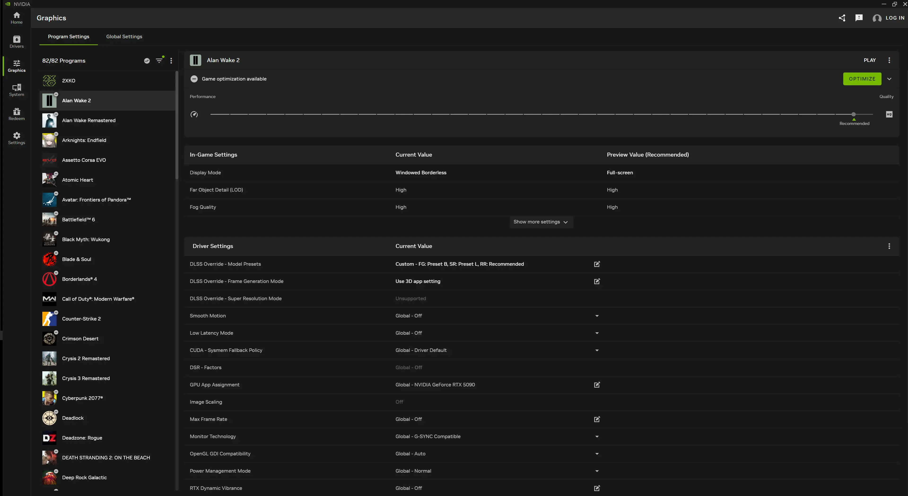 nvidia app