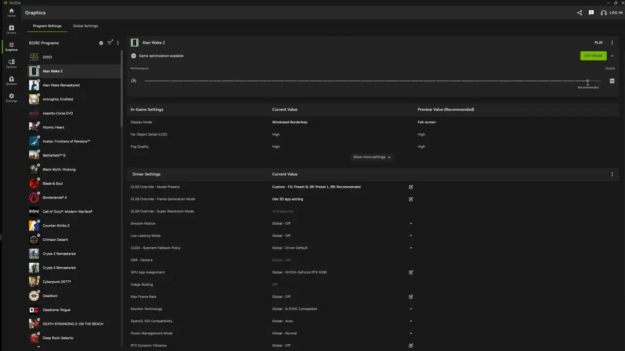 nvidia app