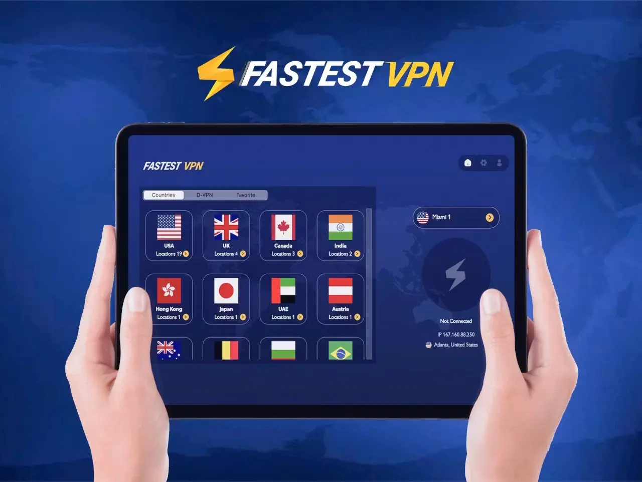fastestvpn product imagery