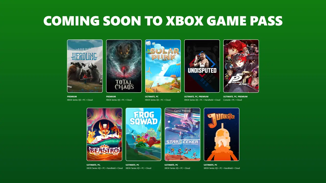 Xbox Game Pass gains Persona 5 Royal, Starseeker: Astroneer Expeditions, and more in June
