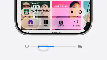 iOS 27 Liquid Glass Slider