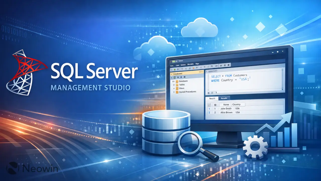 SQL Server Management Studio graphic