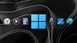 Windows 11 logo with stock apps