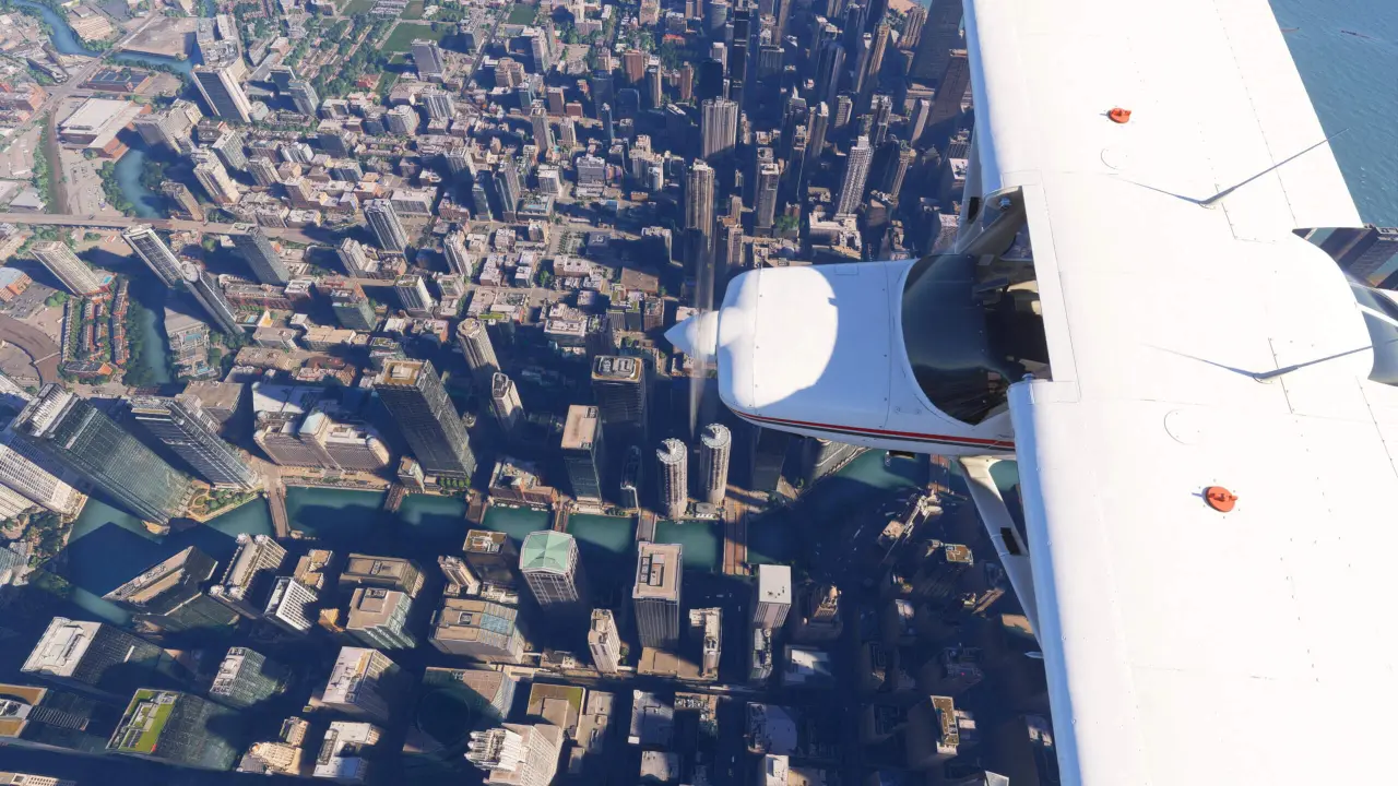 Microsoft Flight Simulator's City Update 15 enhances Midwest cities