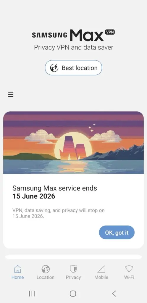 Samsung Max