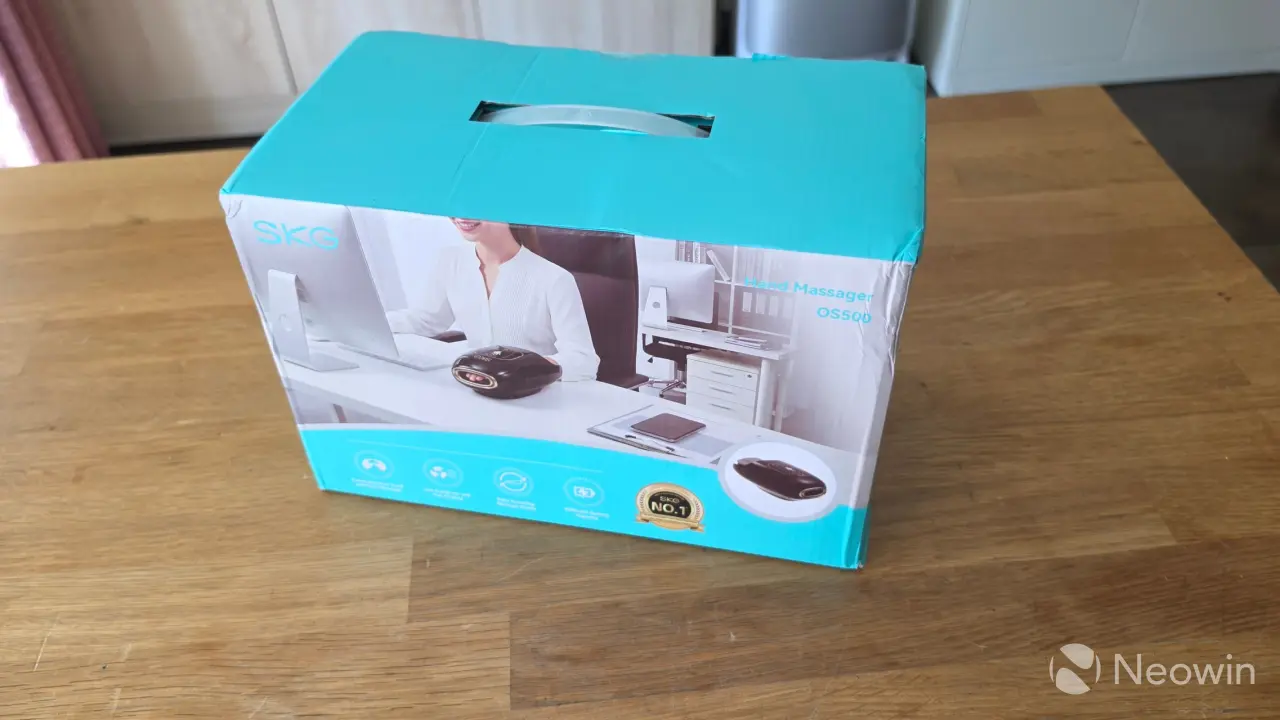 SKG Hand Massager with Heat OS500