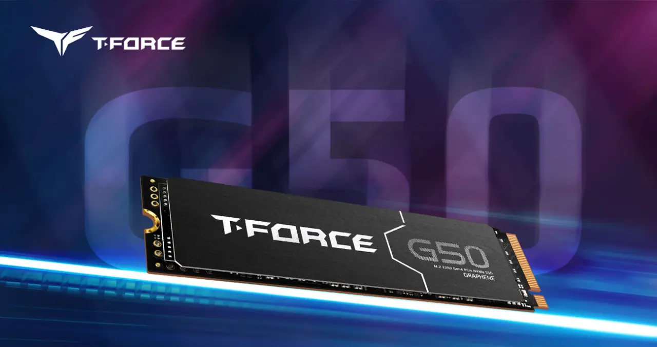 teamgroup t-force g50 nvme ssd