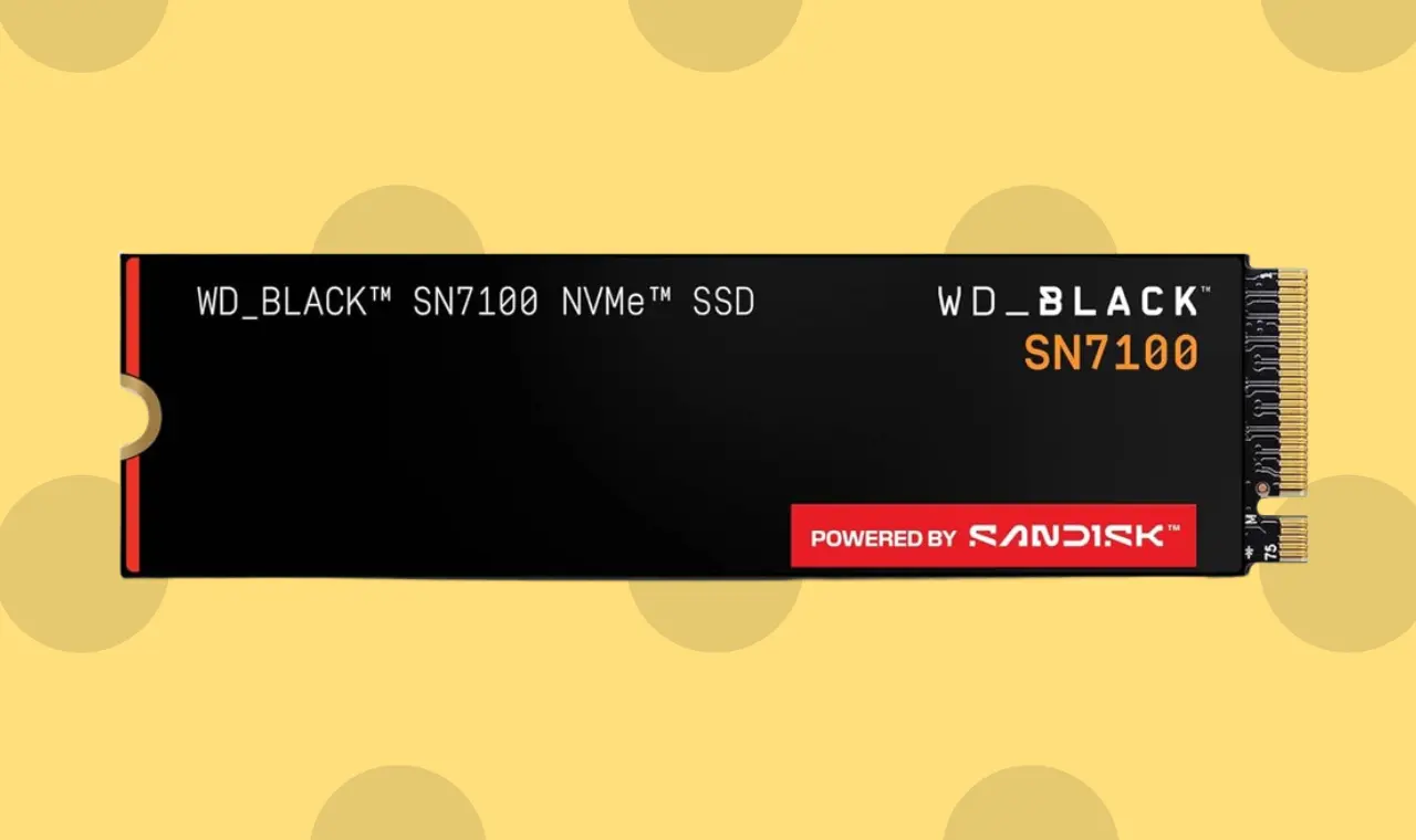 2TB WD_Black SN7100 PCIe Gen4 NVMe SSD drops to its lowest price in over three months
