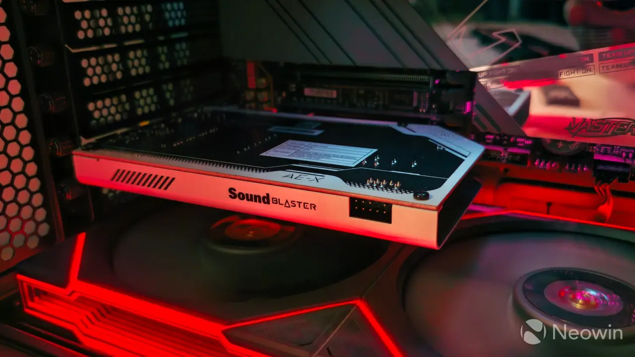 Creative Sound Blaster AE-X PCIe review: your headphones will love it