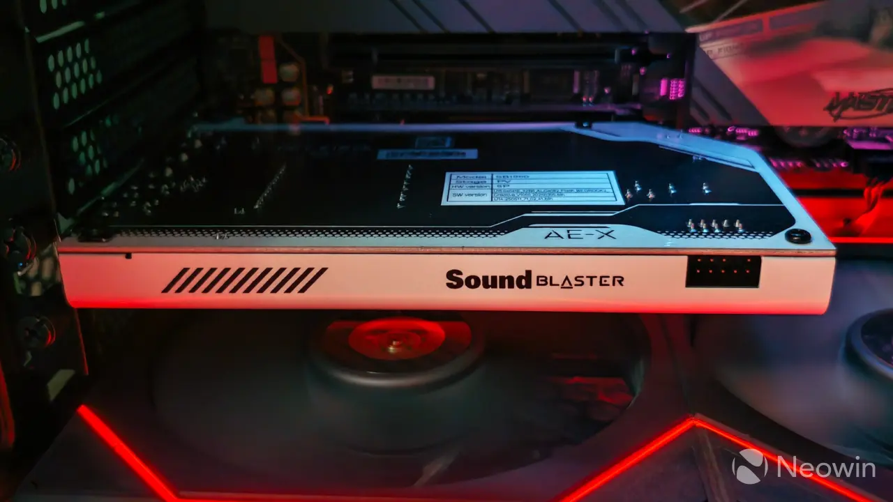 creative sound blaster ae-x