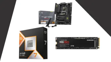 newegg combo deal with amd 9800x3d msi x870 mothearboard samsung 990 pro ssd