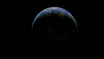 earth from space