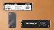 TEAMGROUP T-Force G50 TEAMGROUP MP44Q and Western Digital My Passport SSD