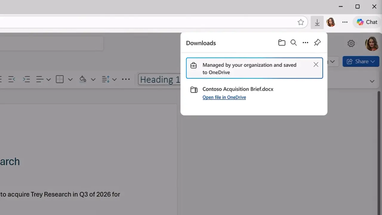 Microsoft Edge for Business security features