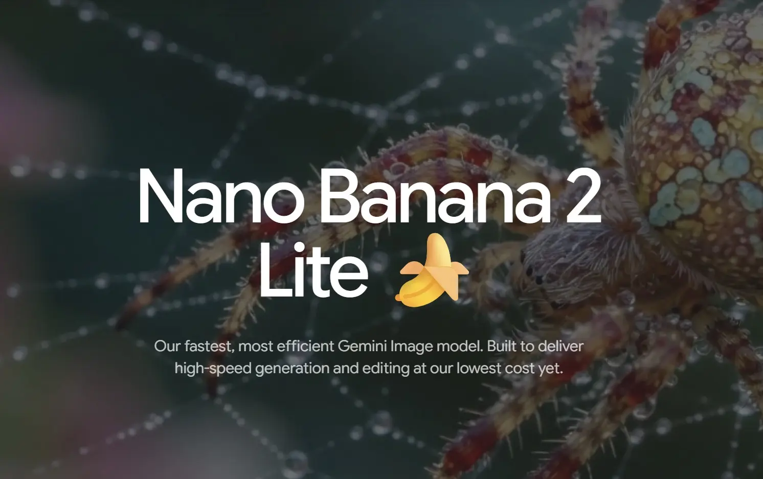 Google nano Banana 2 Lite