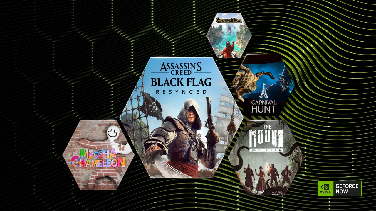 Nvidia GeForce NOW getting support for 12 more games in July, including Black Flag Resynced