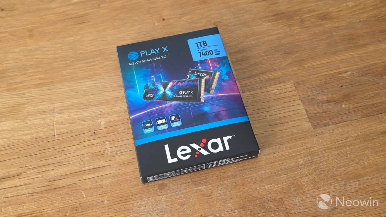 Lexar PLAY X 1TB 2230 review: blazing fast PCIe Gen4x4 gaming SSD for PC and consoles