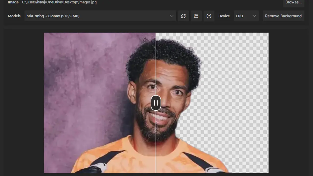 Remove background ShareX