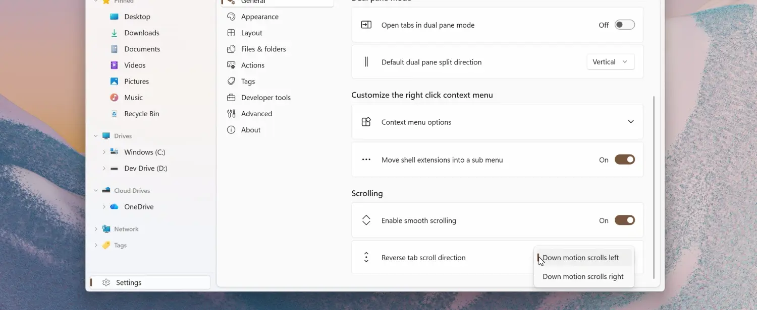 files 4 dot 2 features screenshots