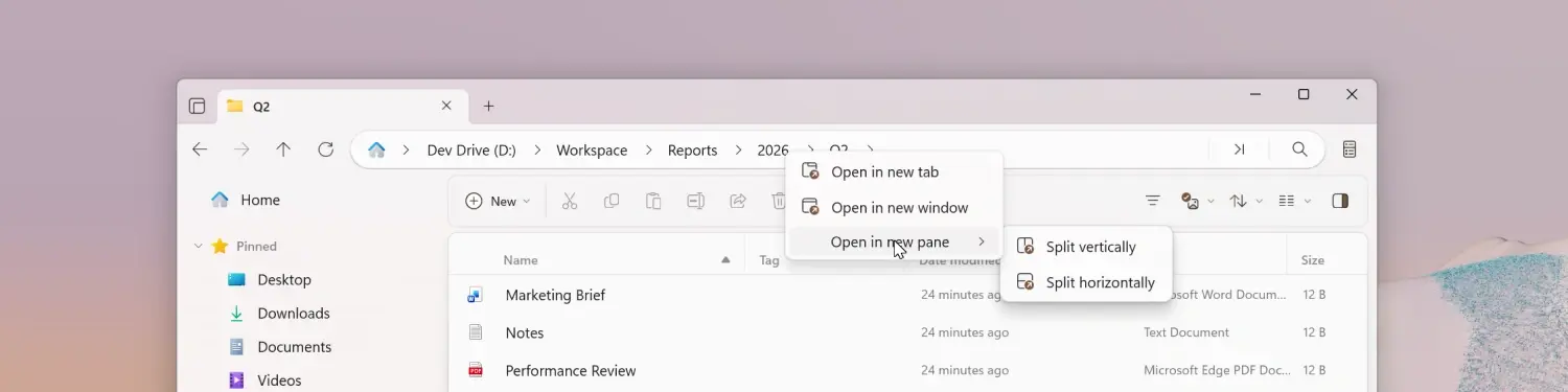 files 4 dot 2 features screenshots