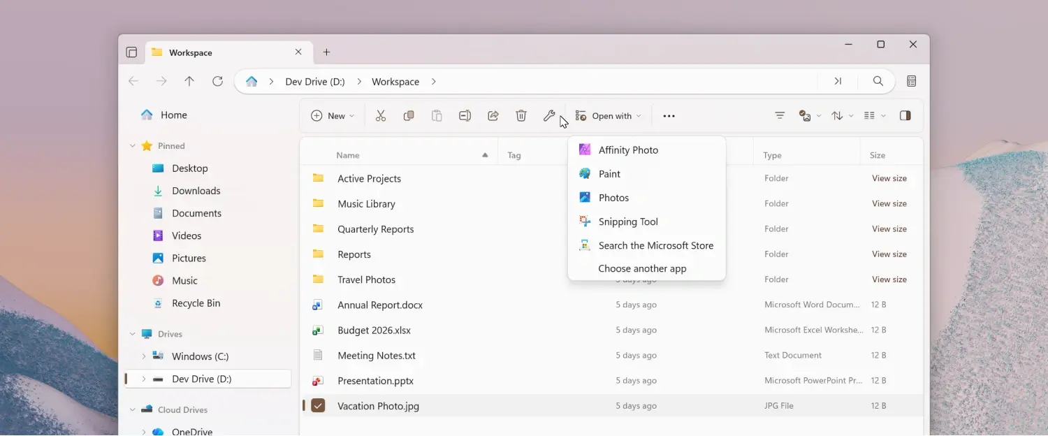 files 4 dot 2 features screenshots