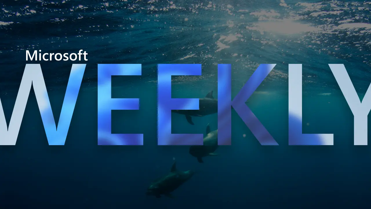 Microsoft Weekly