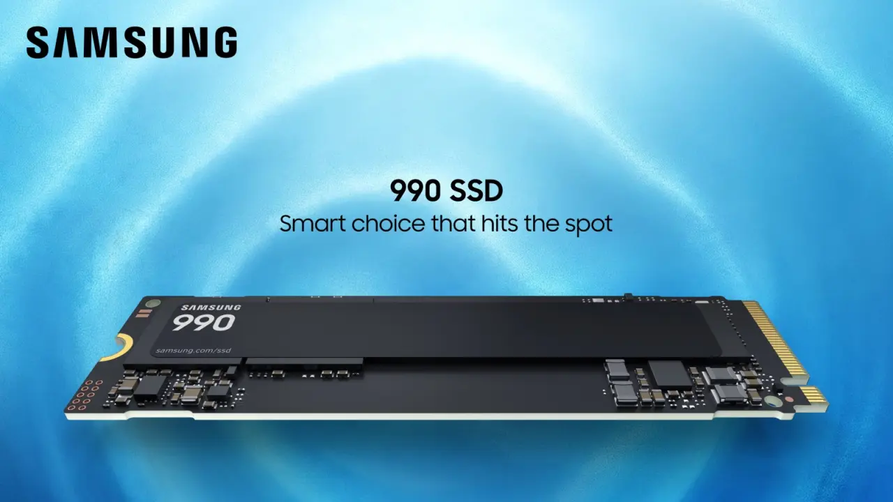 Samsung explains how its new 990 non-PRO NVMe SSD is better than the 990 PRO