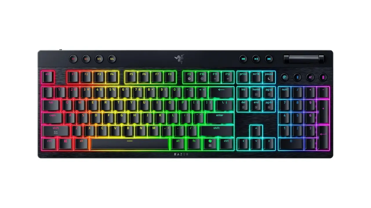 Razer BlackWidow V4 low-profile wireless keyboard is now on sale