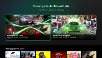 Xbox is trialing ad-supported streaming for owned games, but there are big limits