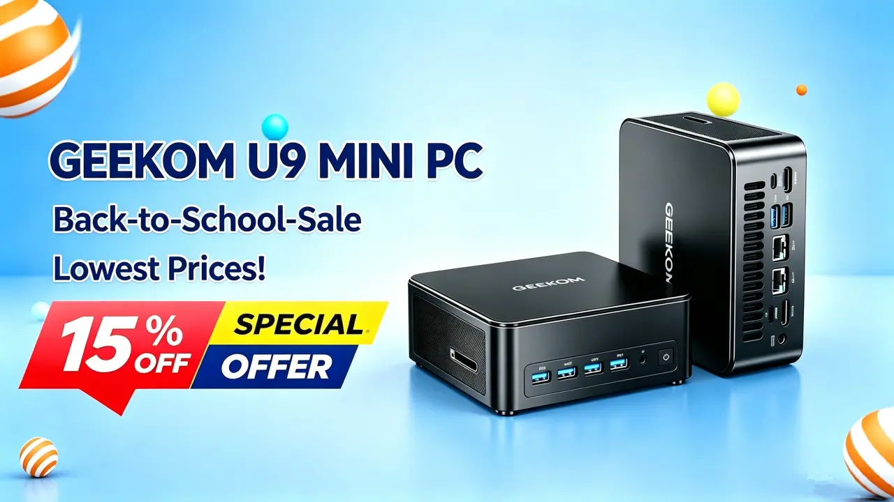 Save 15% on GEEKOM IT13 MAX: with this cost-effective Intel U9 ...