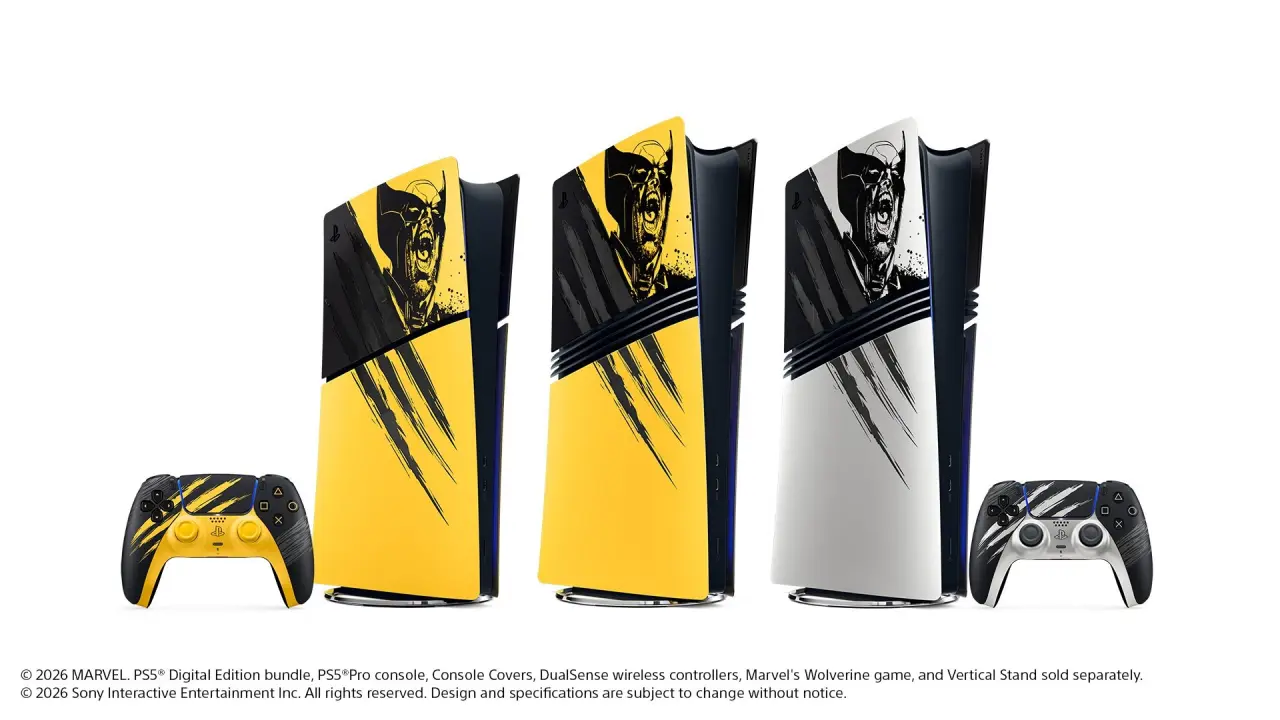 Marvels Wolverine Limited Edition PS5 console bundle and accessories