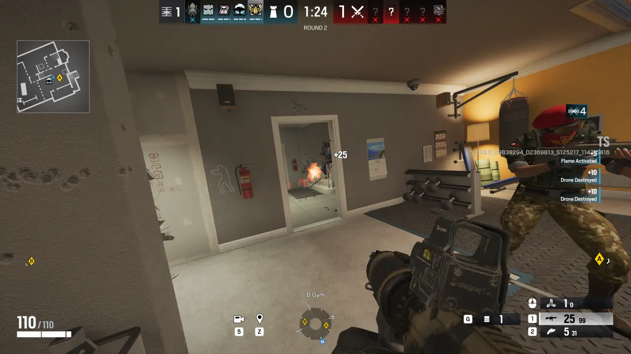 Rainbow Six Siege screenshot of new operator Noor