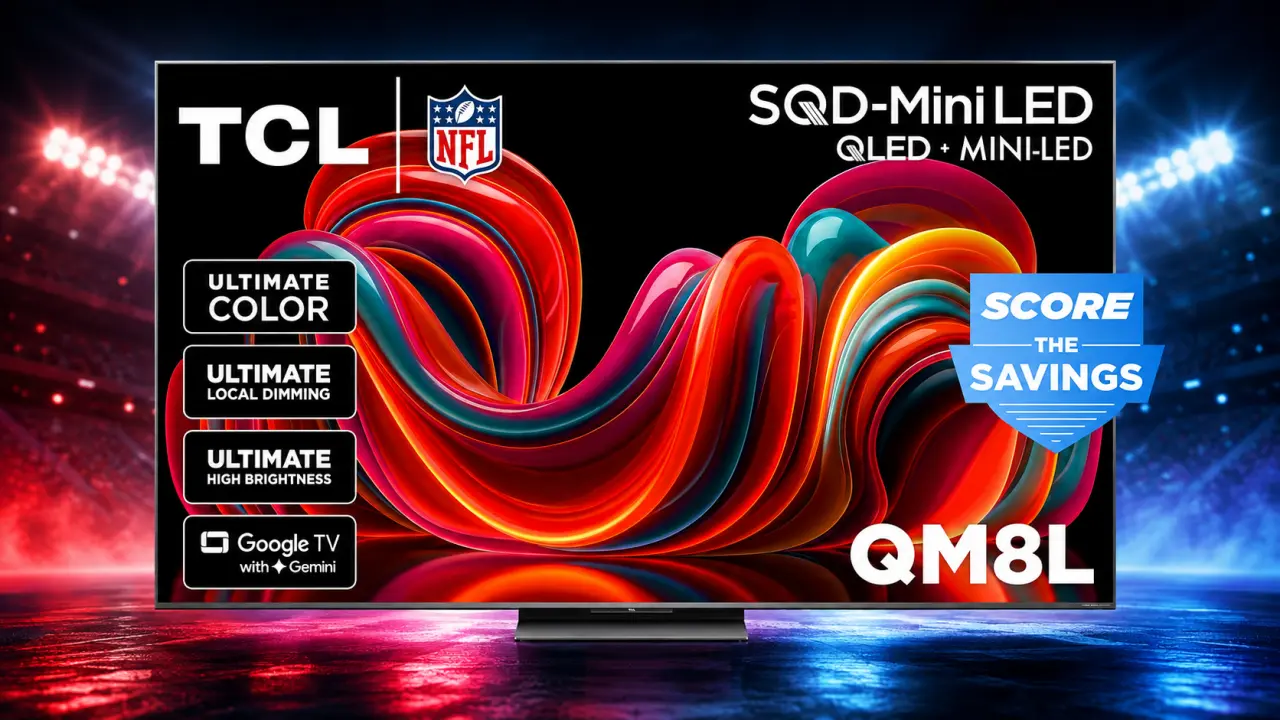 These gigantic TCL TVs are running equally massive discounts of over $1,000