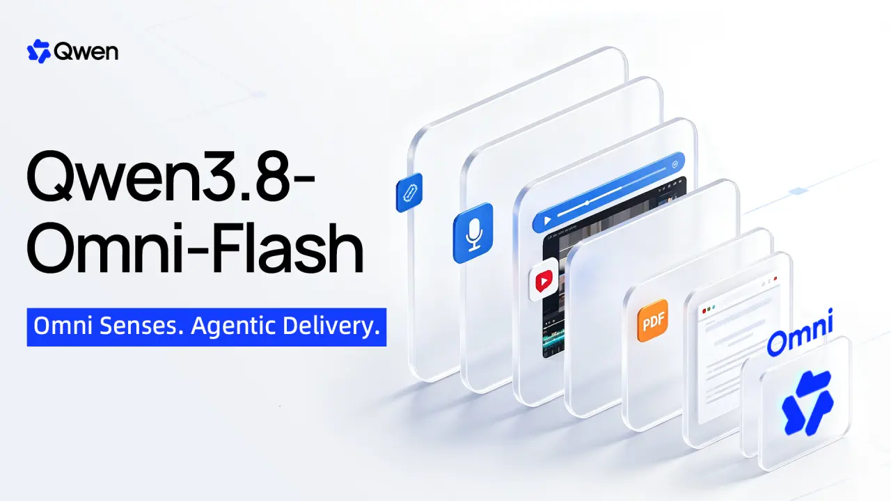 Alibaba выпустила Qwen3.8-Omni-Flash с дешёвой обработкой аудио