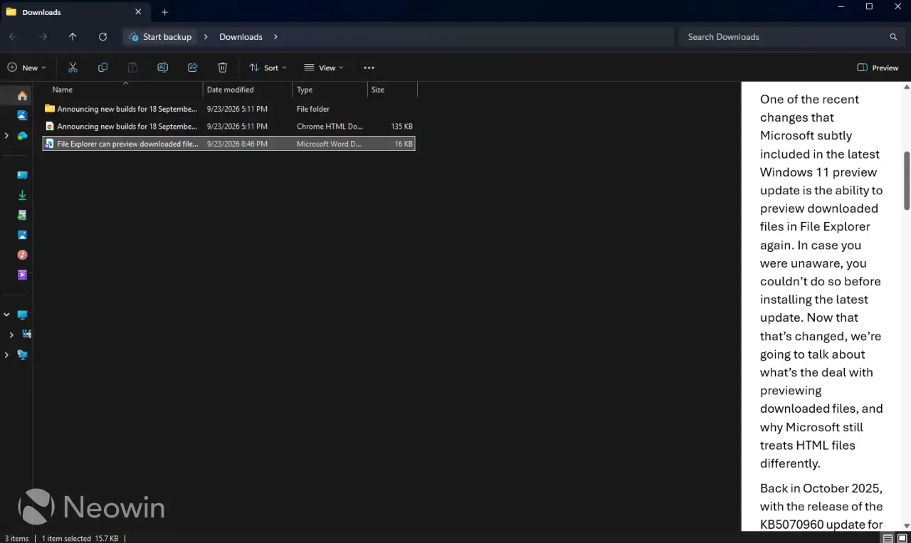 Authenticated Copy Example File Explorer can preview downloaded files again, but HTMLs require an ...