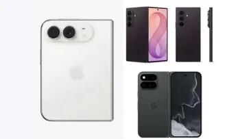 iPhone Duo Galaxy Z Fold 8 Ultra Pixel 11 Pro Fold collage