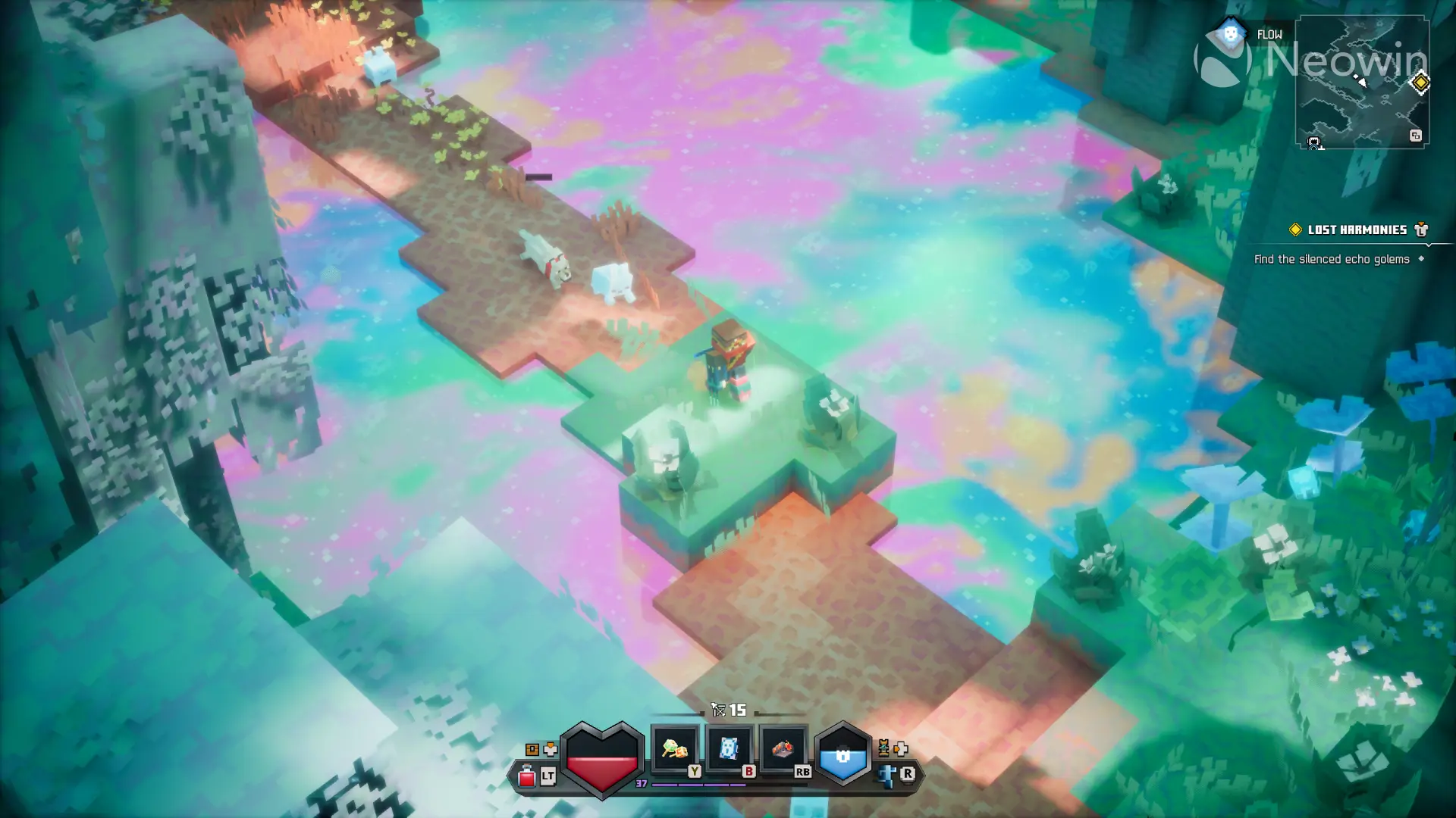 Minecraft Colour In Minecraft Dungeons II review: Braving The Sift in a fun and blocky co ...