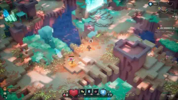 Two players explore The Sift quest Find stolen soulblocks active