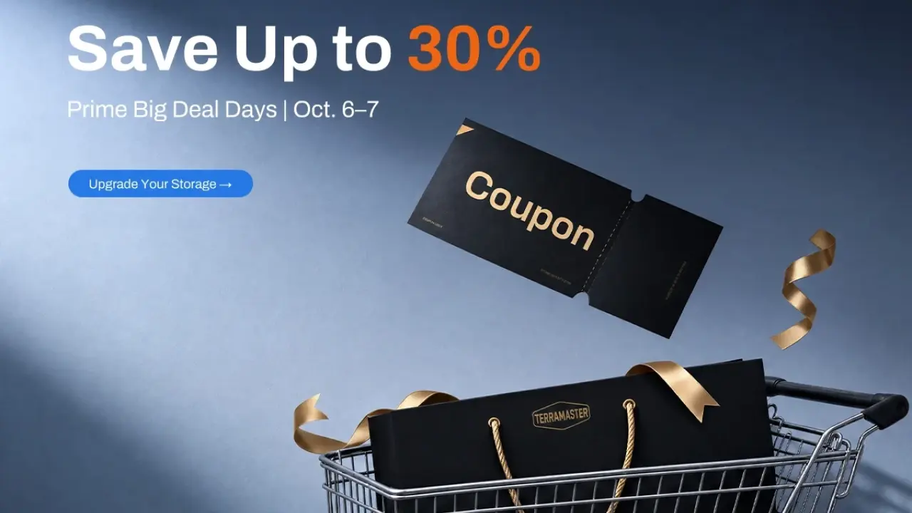 TerraMaster launches storage upgrade season with up to 30% off NAS + DAS