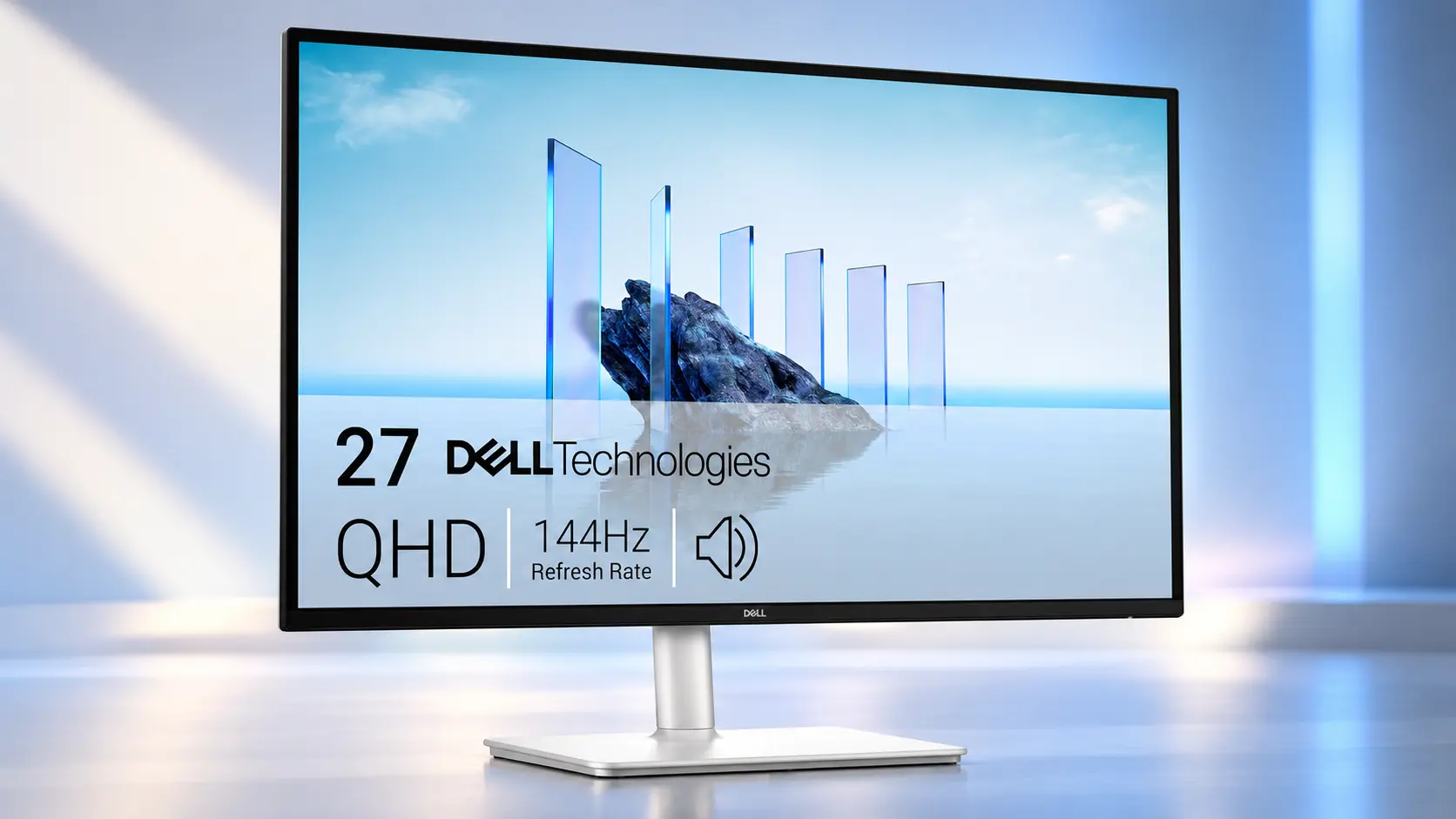 This Dell monitor offers a 27-inch QHD 144Hz panel for just