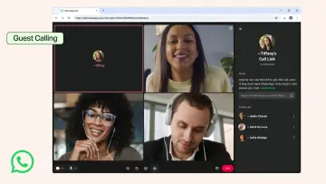 WhatsApp now lets anyone join voice and video calls without an account, for free