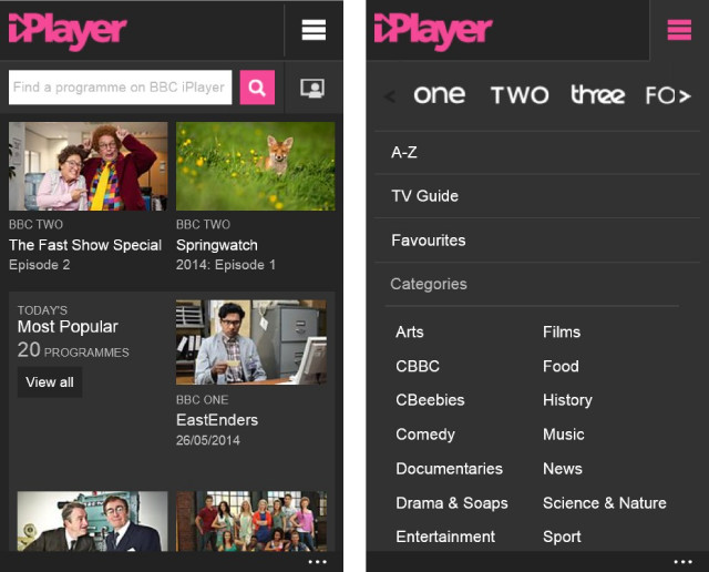 BBC iPlayer app on Windows Phone gets major update with live TV